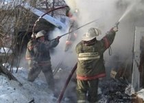 Пожар в муниципальном образовании Усть-Абаканский район