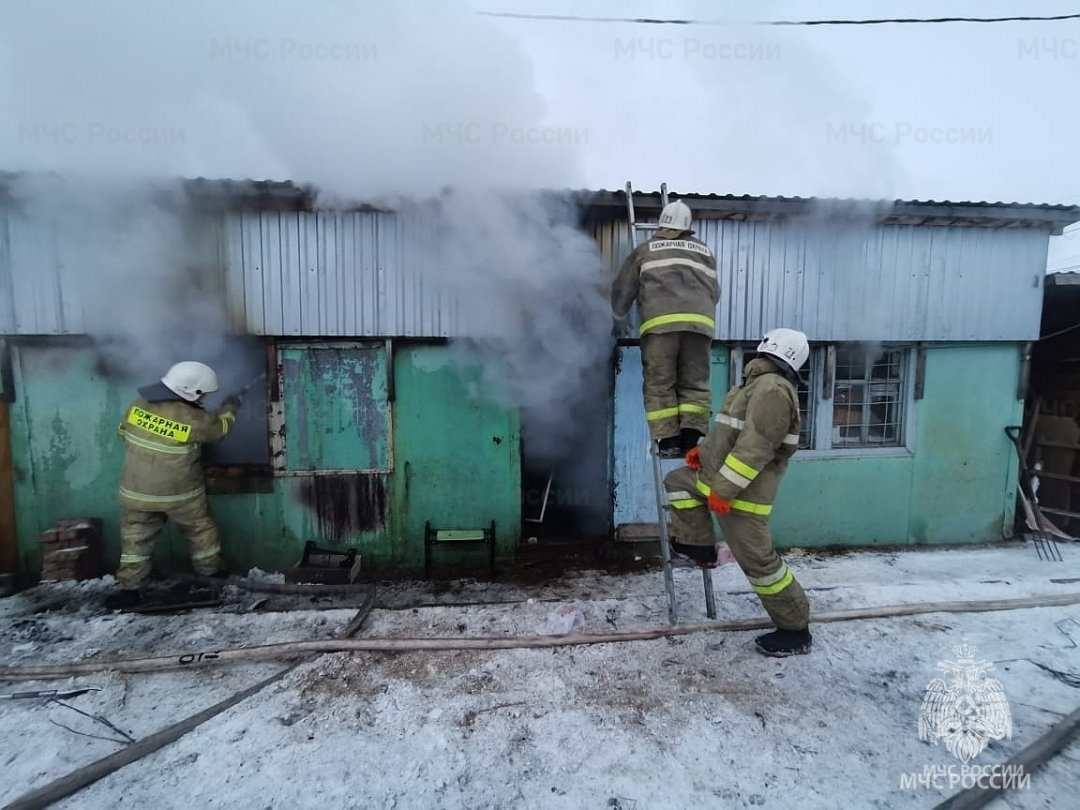 Пожар в муниципальном образовании Усть-Абаканский район