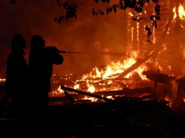 Пожар в муниципальном образовании Усть-Абаканский район